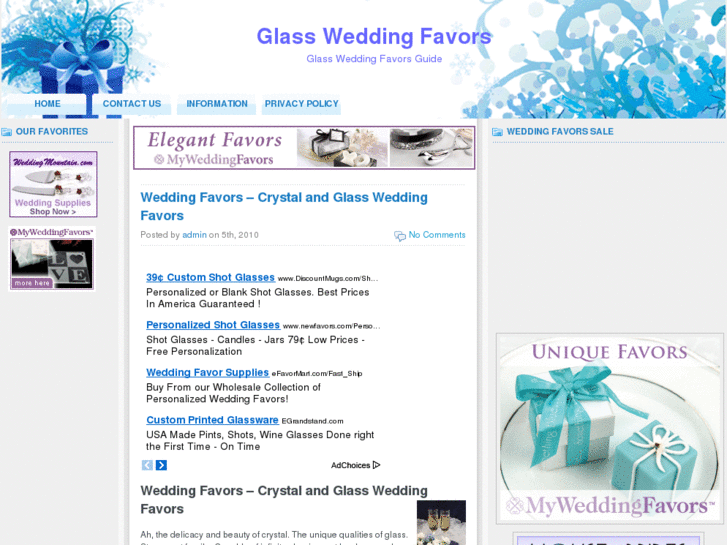 www.glassweddingfavors.net