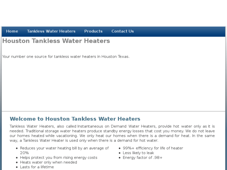 www.houstontanklesswaterheaters.com