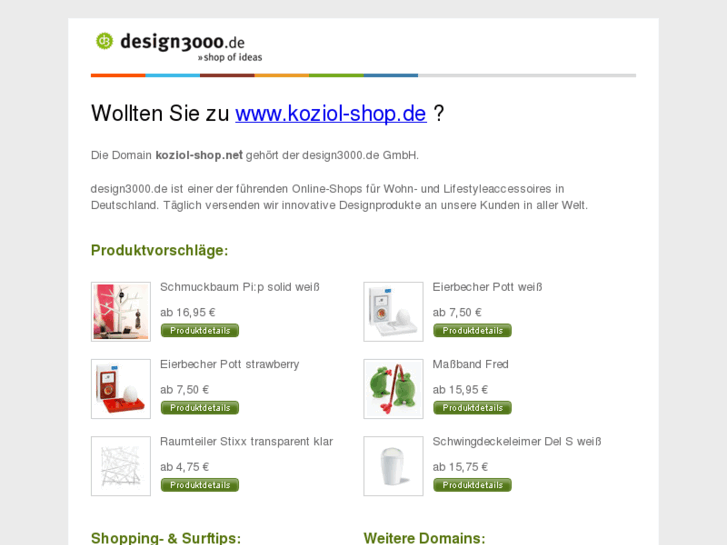 www.koziol-shop.net