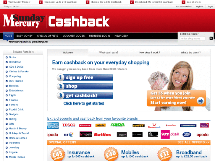 www.mercurycashback.com