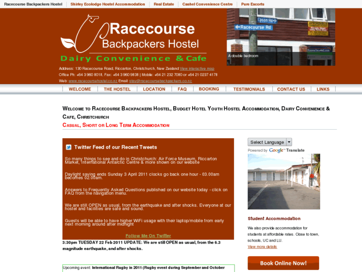 www.racecoursebackpackers.co.nz