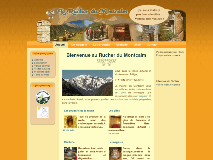 www.rucherdumontcalm.com