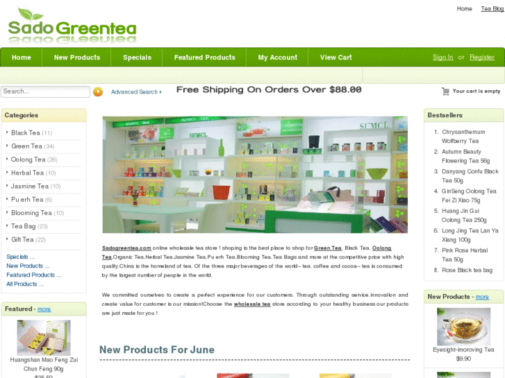 www.sadogreentea.com