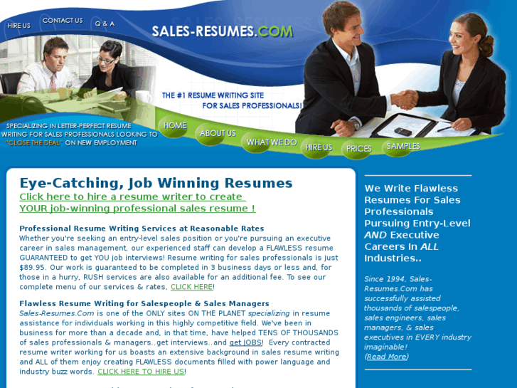 www.sales-resumes.com