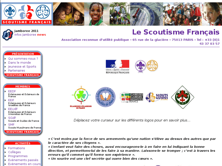 www.scoutisme-francais.org