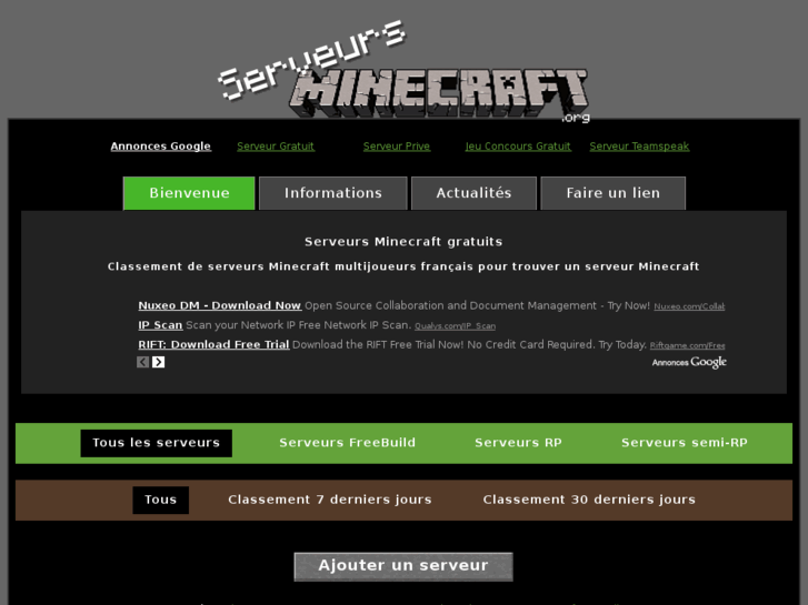 www.serveurs-minecraft.org