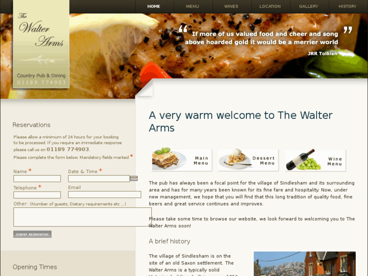 www.thewalterarms.com