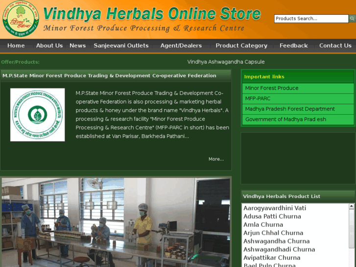 www.vindhyaherbalsonlinestore.com