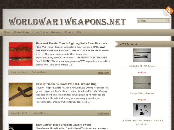 www.worldwar1weapons.net