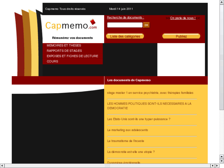 www.capmemo.info