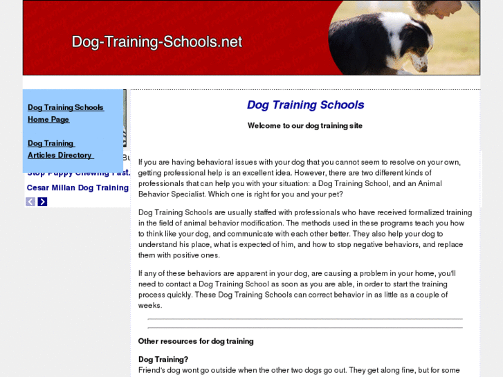 www.dog-training-schools.net