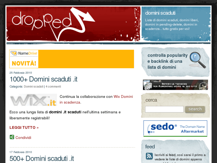 www.dropped.it
