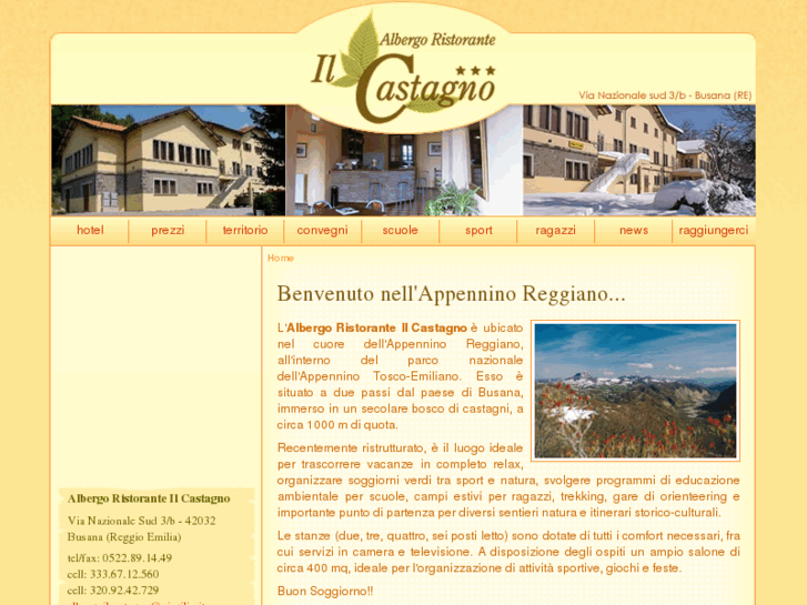 www.ilcastagno-re.com