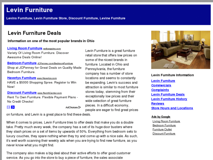 www.levinfurniture.org