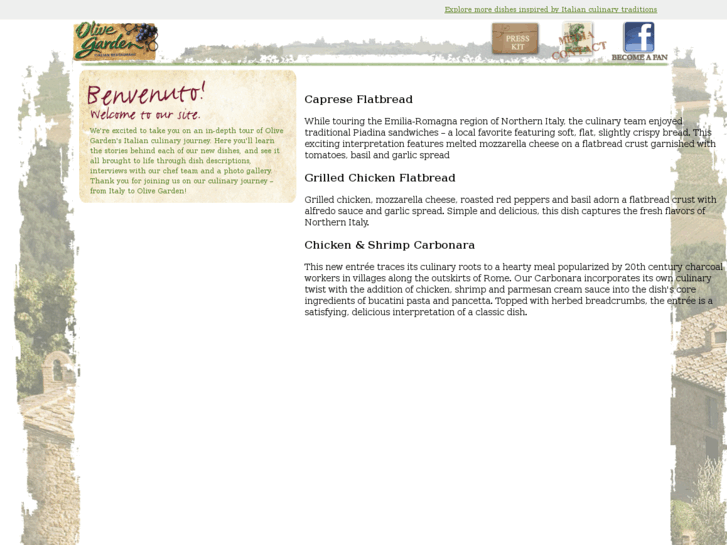 www.olivegardennewfavorites.com