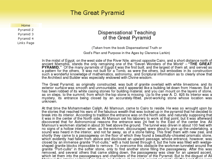 www.thegreatpyramid.net