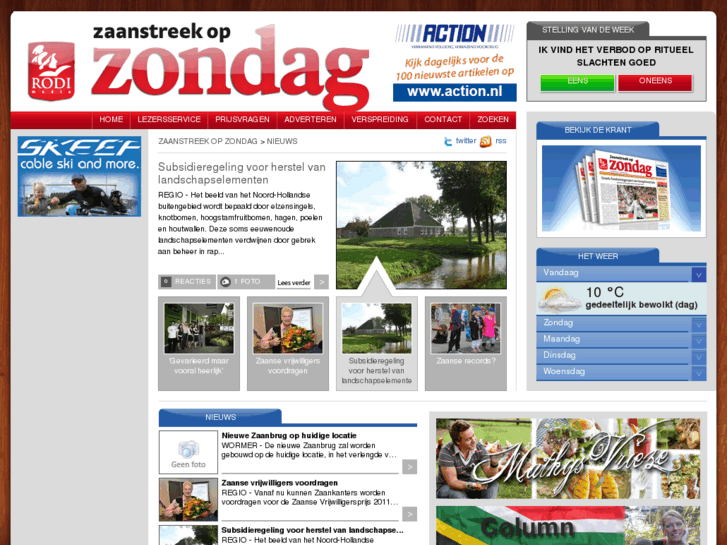 www.zaanstreekopzondag.nl