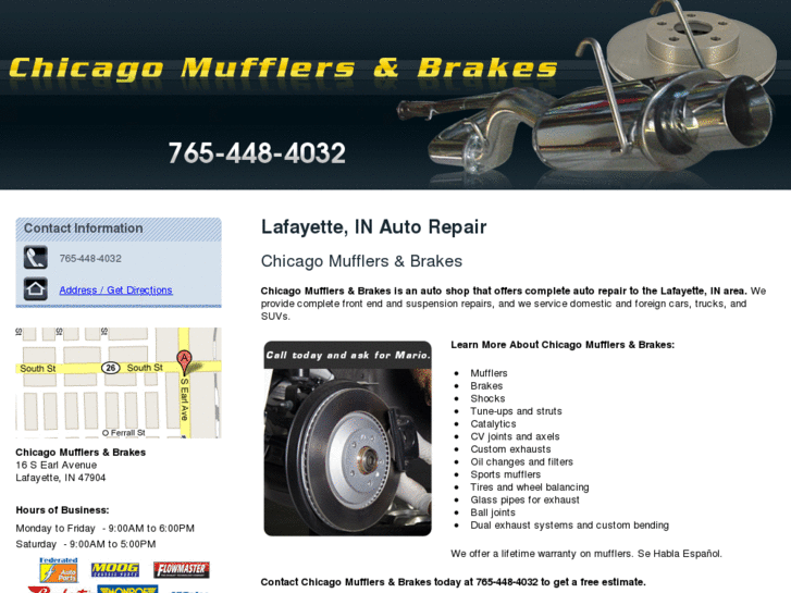 www.chicagomufflerandbrake.net