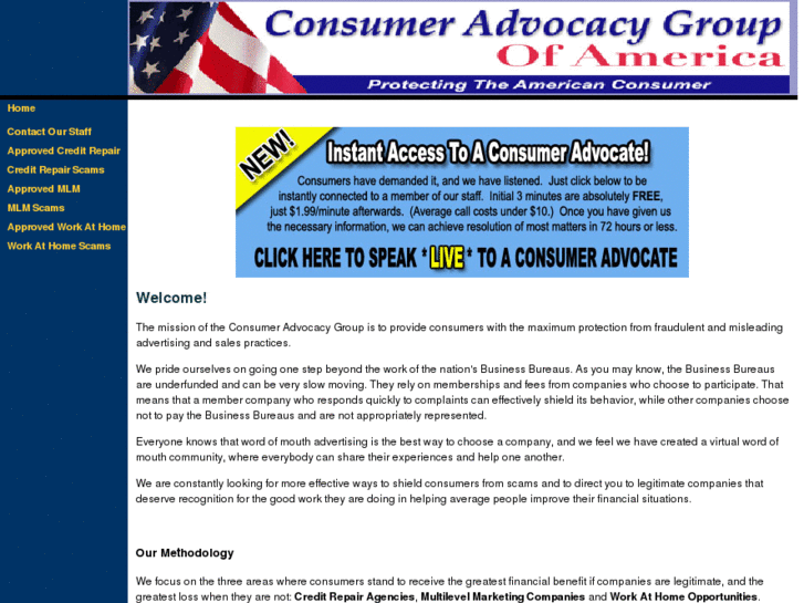 www.consumer-advocacy.org