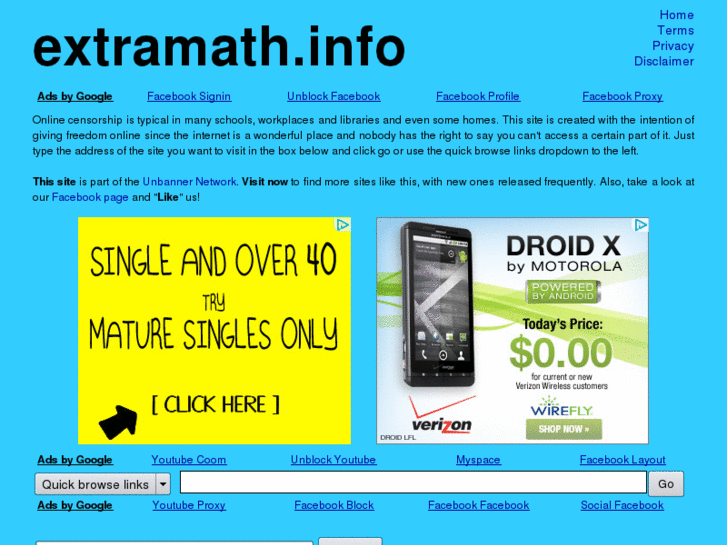 www.extramath.info