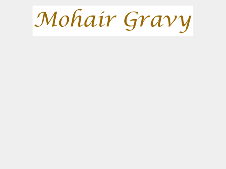 www.mohairgravy.com