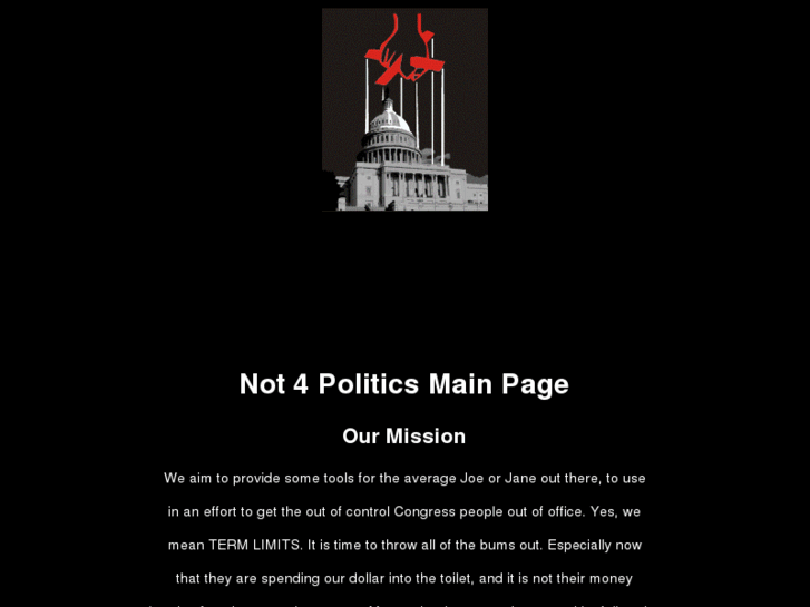 www.not4politics.com