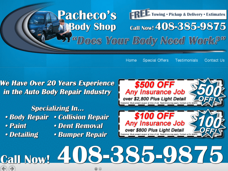 www.pachecosbodyshop.net