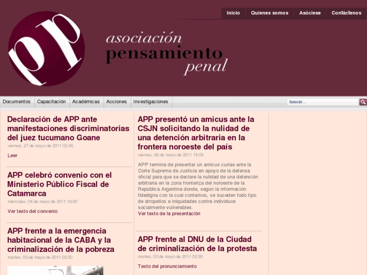www.pensamientopenal.org
