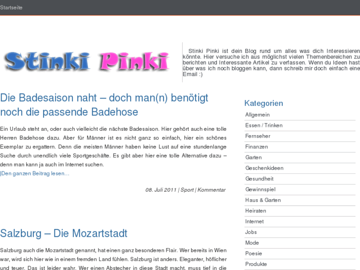 www.stinki-pinki.de