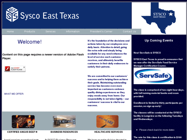 www.syscoeasttexas.com