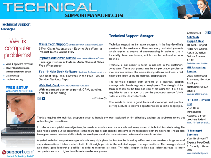 www.technicalsupportmanager.com