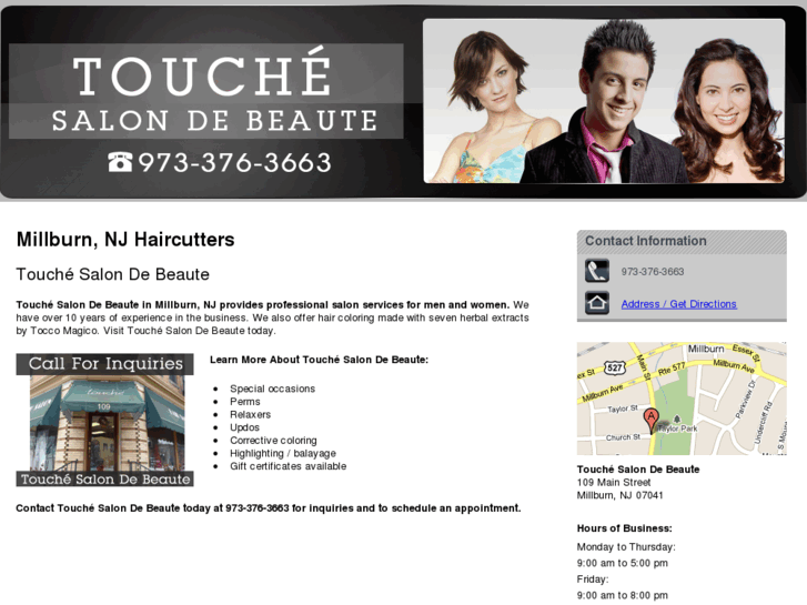 www.touchebeautysalon.com