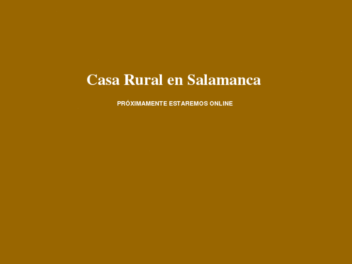 www.casaruralensalamanca.com