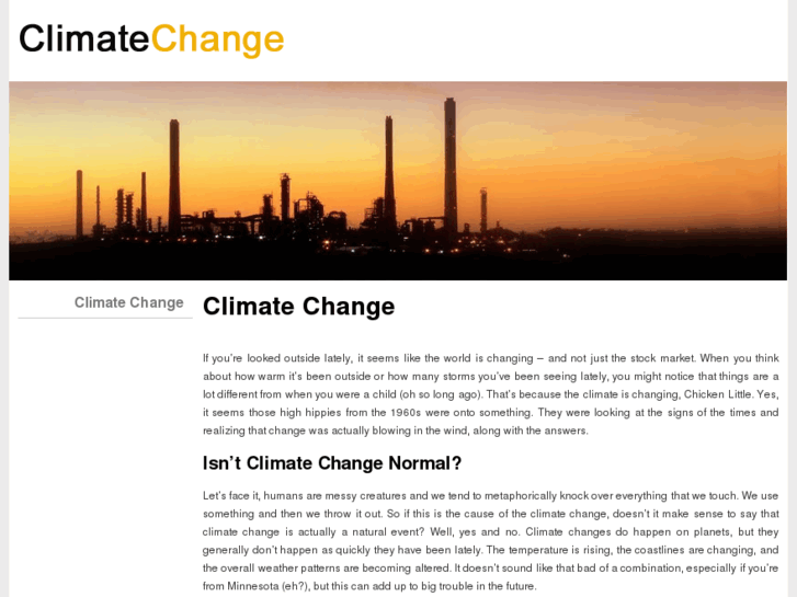 www.confrontingclimatechange.org