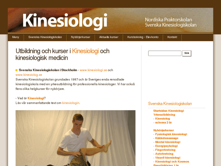 www.kinesiologi.se