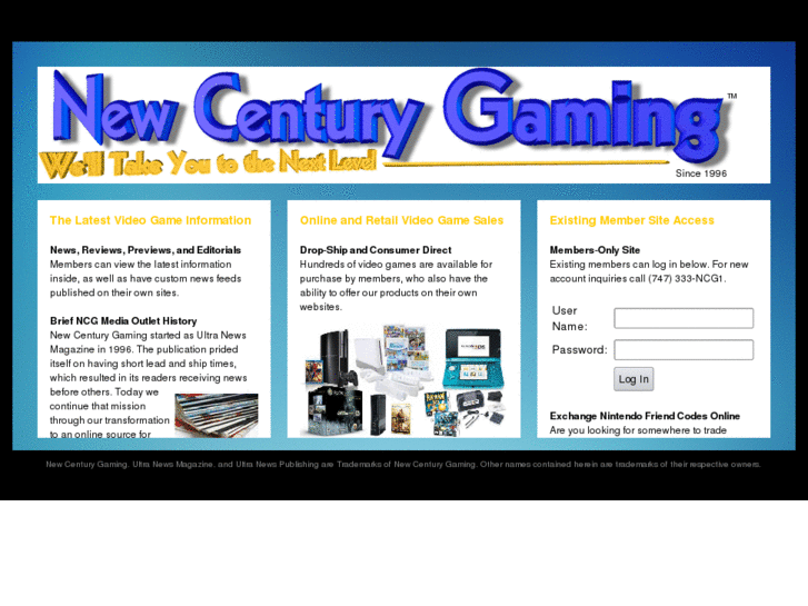 www.newcenturygaming.com