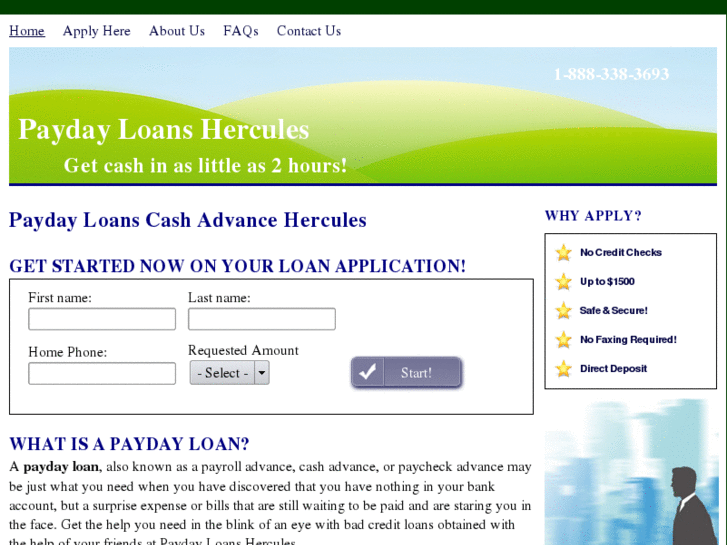 www.paydayloansherculesca.com