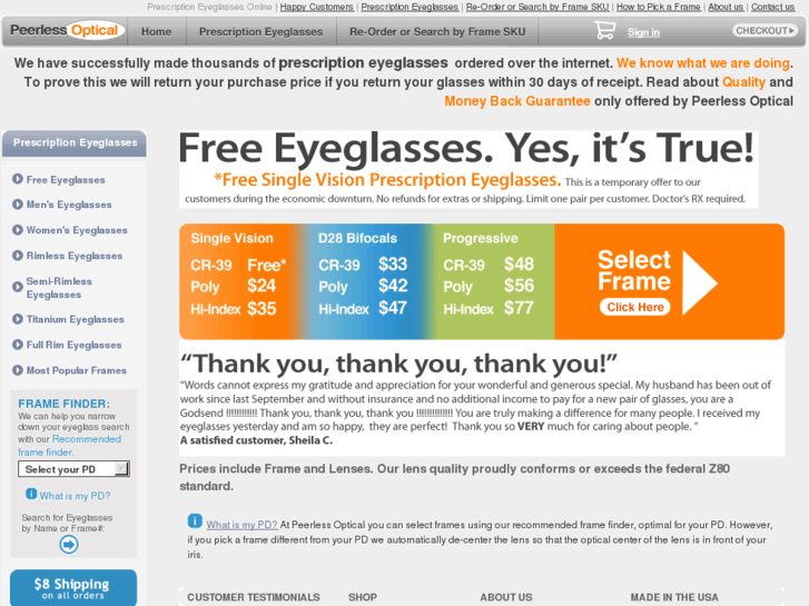 www.peerlessoptical.com