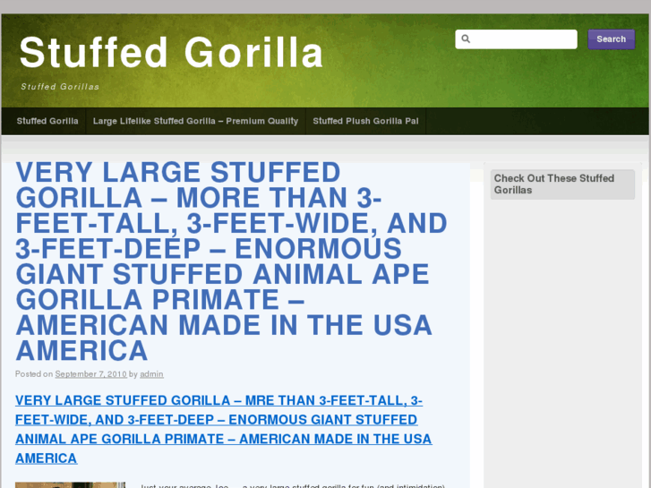 www.stuffedgorilla.org