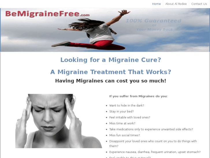 www.bemigrainefree.com