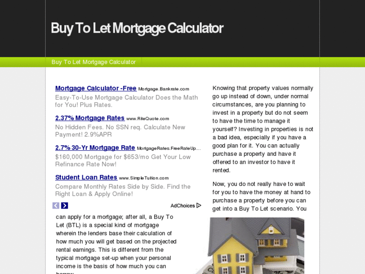 www.buytoletmortgagecalculator.info