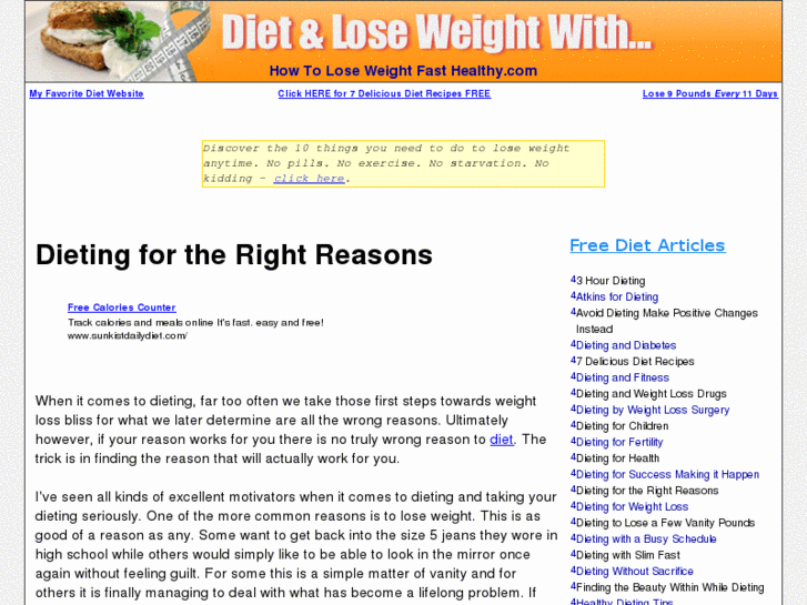 www.howtoloseweightfasthealthy.com