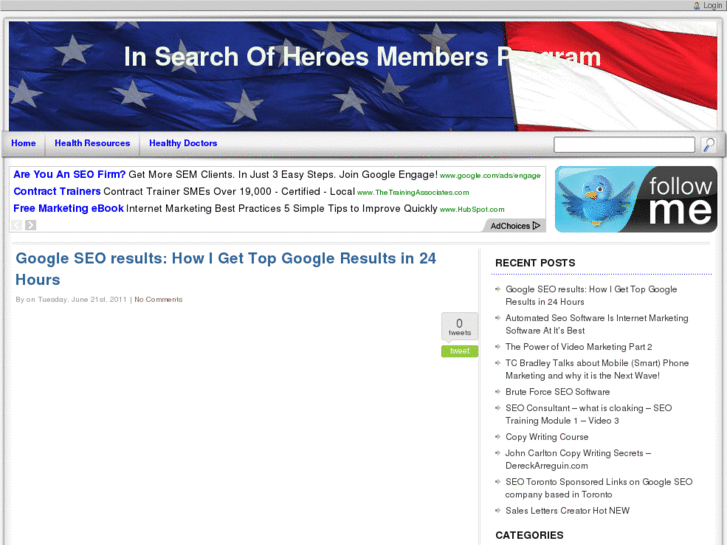 www.insearchofheroes.org