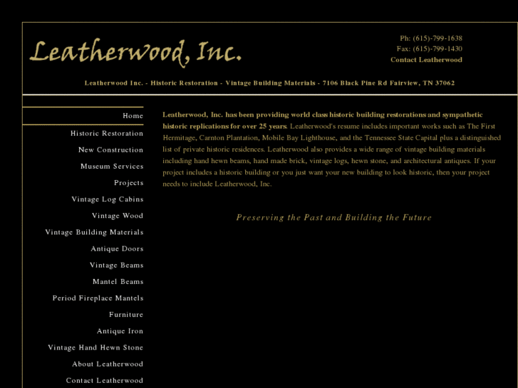 www.leatherwoodinc.com