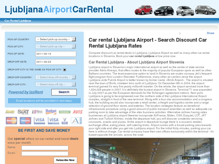 www.ljubljanaairportcarrental.com