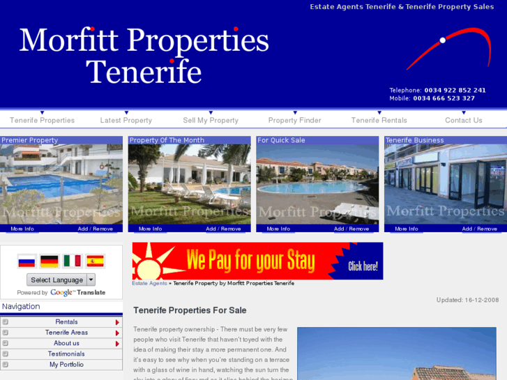 www.morfittpropertiestenerife.com