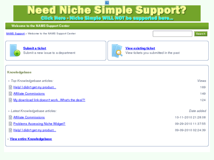 www.namssupport.com