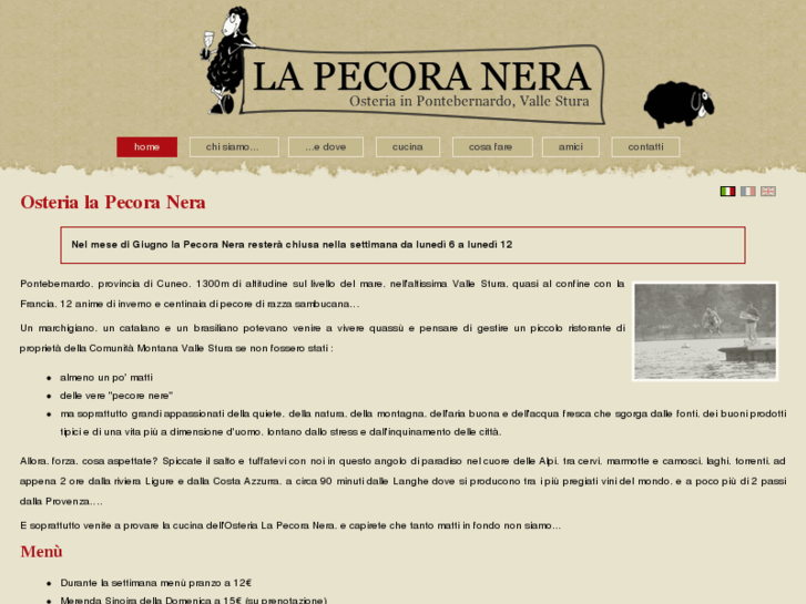 www.osterialapecoranera.net