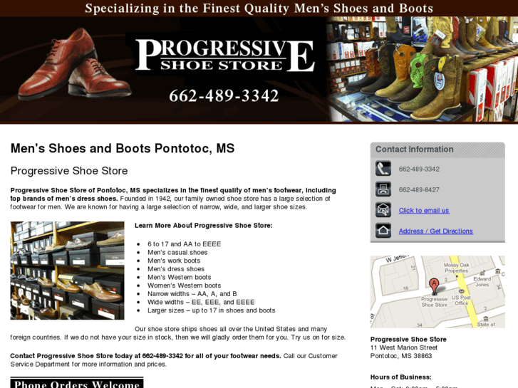 www.progressive-shoe.com