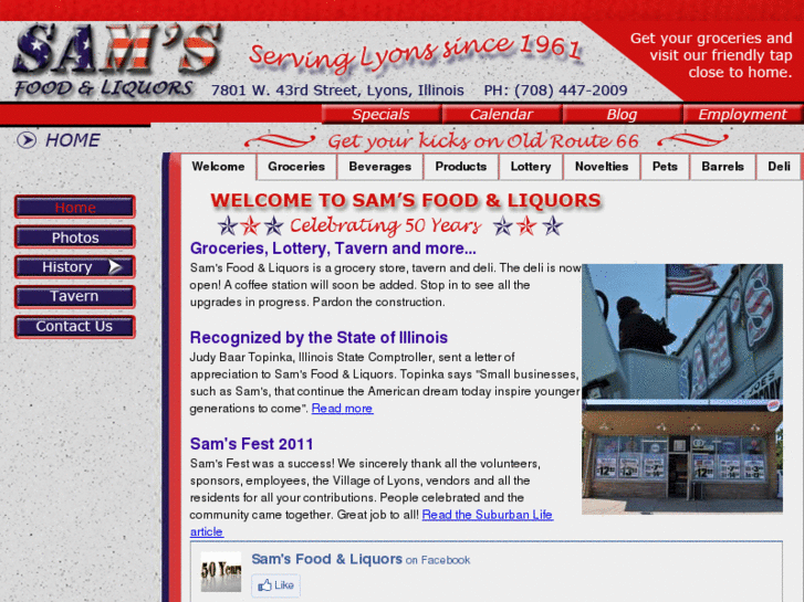 www.samsfoodliquors.com